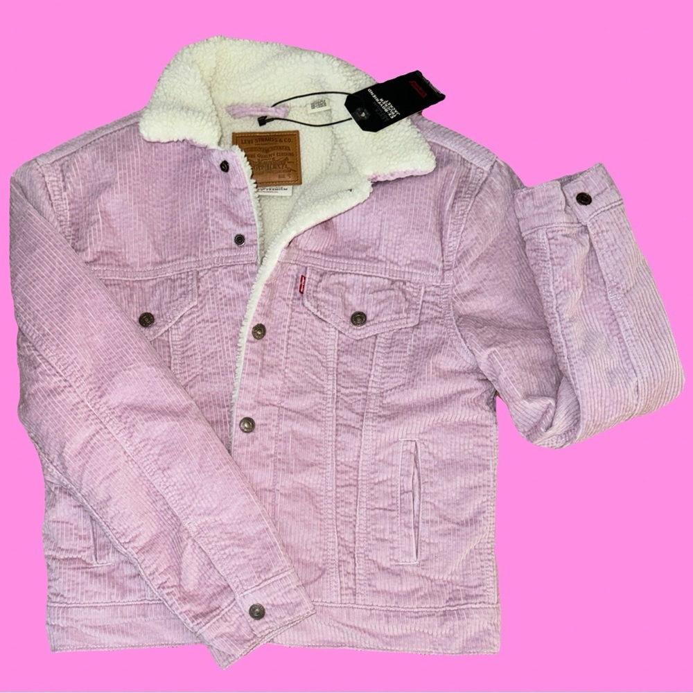 Levi Strauss Sherpa Lined Corduroy Jacket